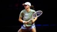 Iga Swiatek at the Porsche Tennis Grand Prix 2025 - Source: Getty